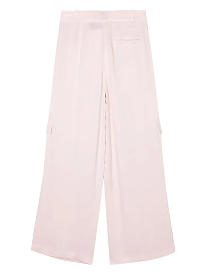 Opal Wide-Leg Cargo Trousers