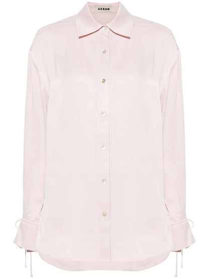 Fallow Satin-Weave Shirt