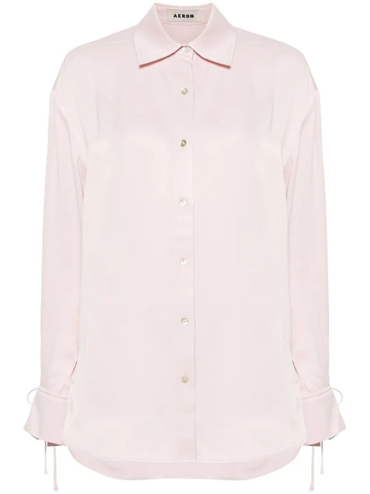 Fallow Satin-Weave Shirt