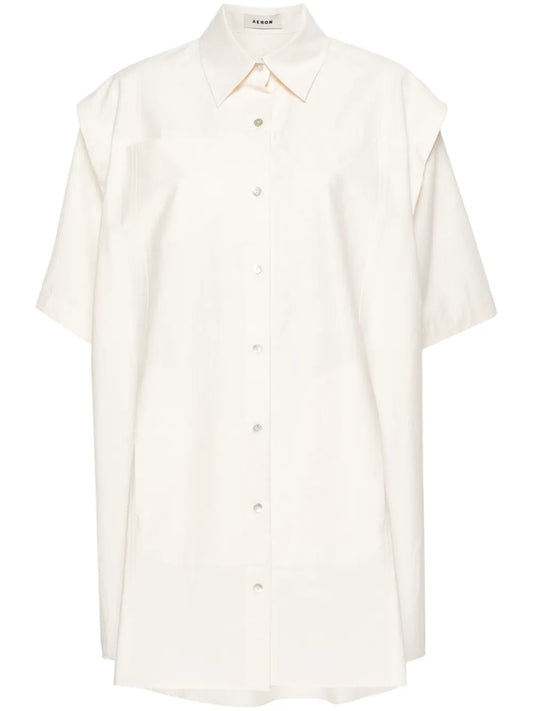 Tamar Poplin Shirt Dress