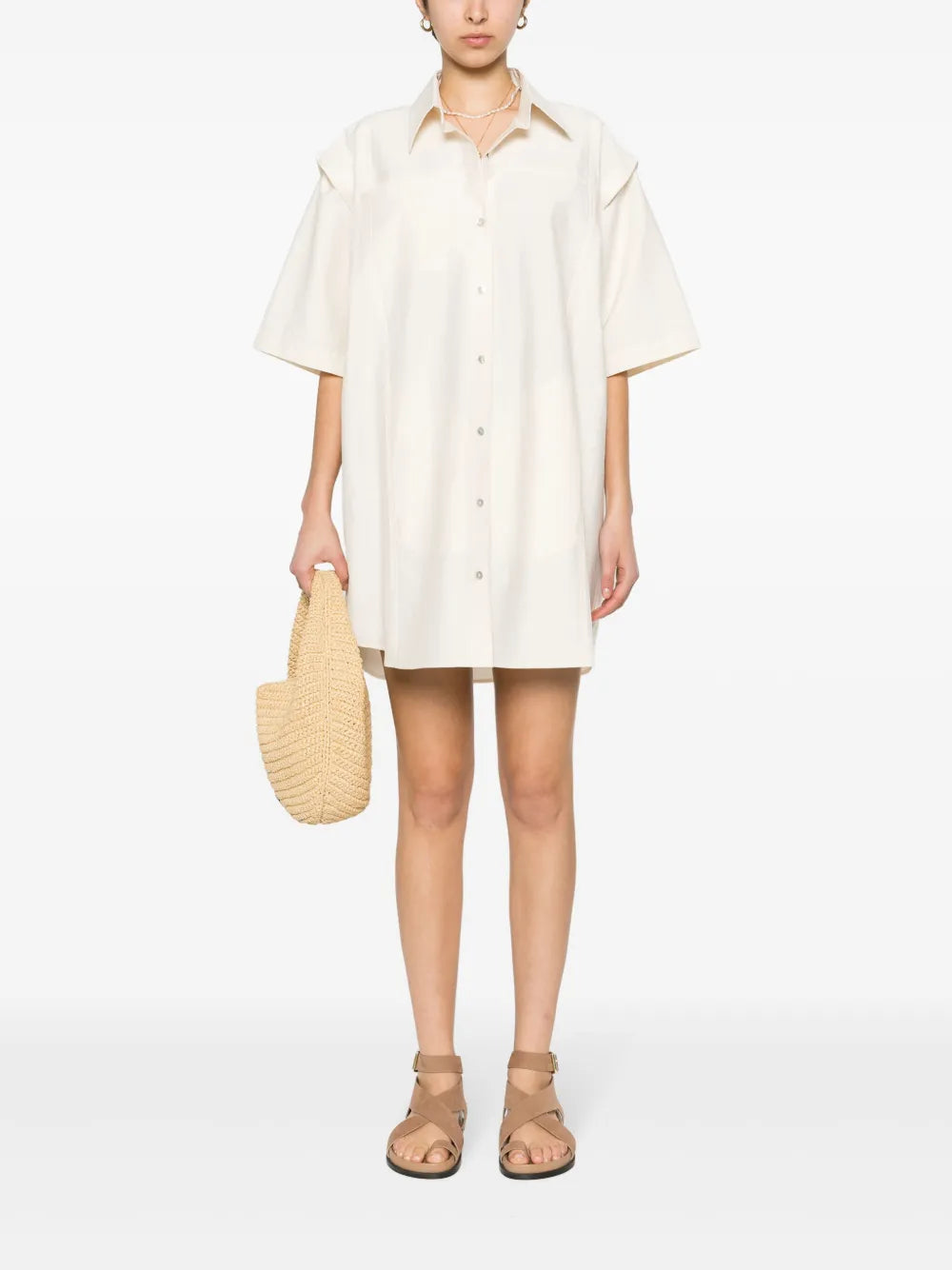 Tamar Poplin Shirt Dress