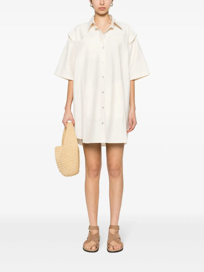 Tamar Poplin Shirt Dress