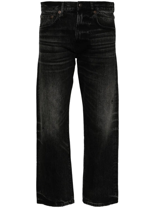 High-Rise Cropped Jeans