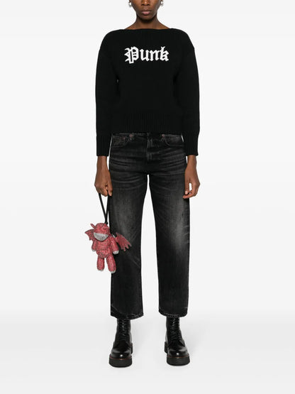 High-Rise Cropped Jeans