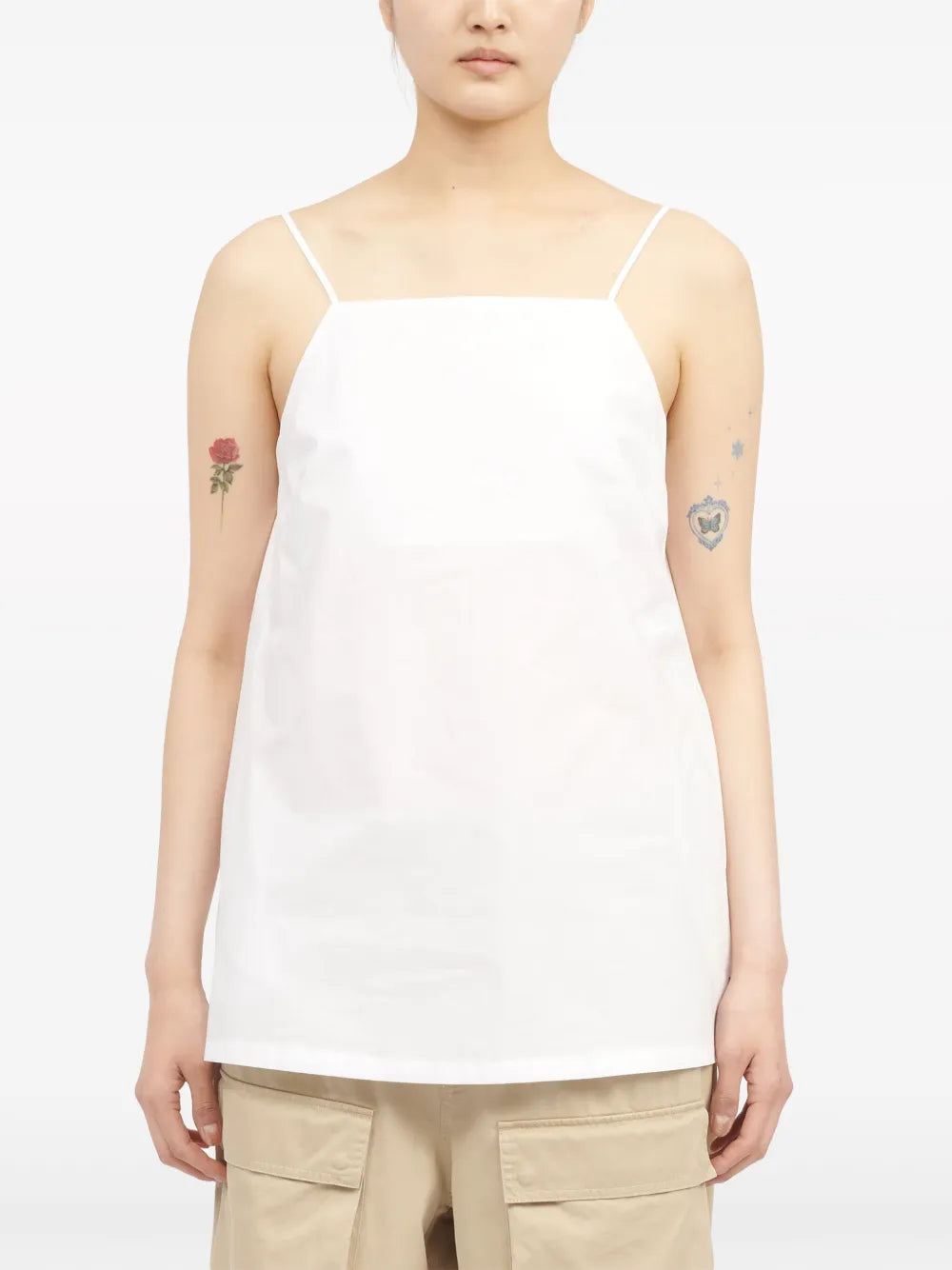 V-Back Cotton Top