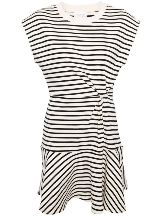 Maeve Striped Flared Dress