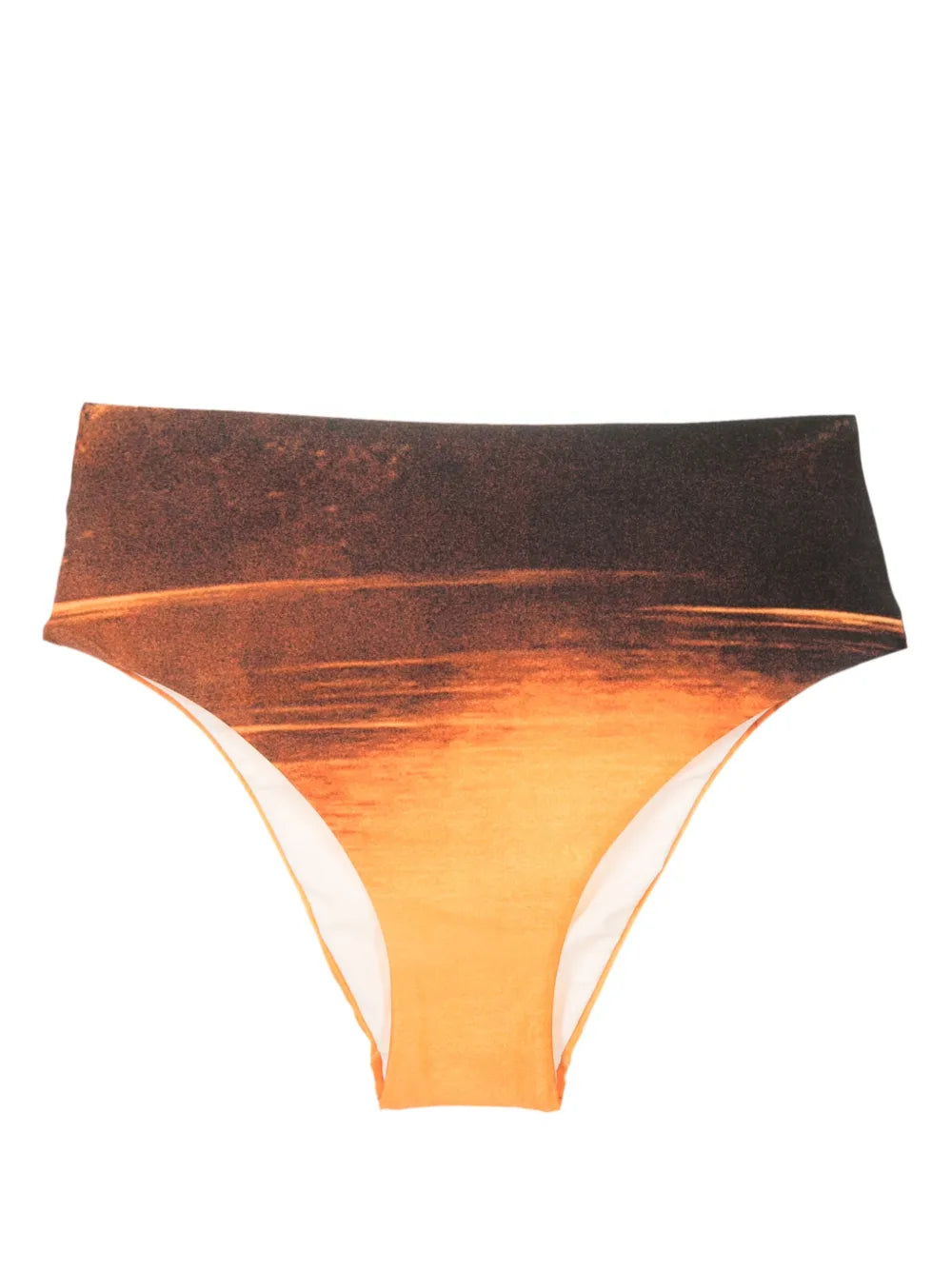 Graphic-Print Bikini Bottoms
