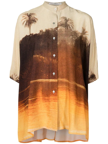 Graphic-Print Shirt