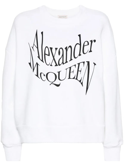 Logo-Print Cotton Sweatshirt