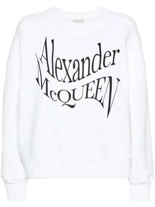 Logo-Print Cotton Sweatshirt