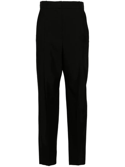 High-Waist Tailored Trousers