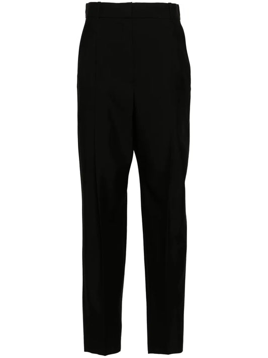 High-Waist Tailored Trousers