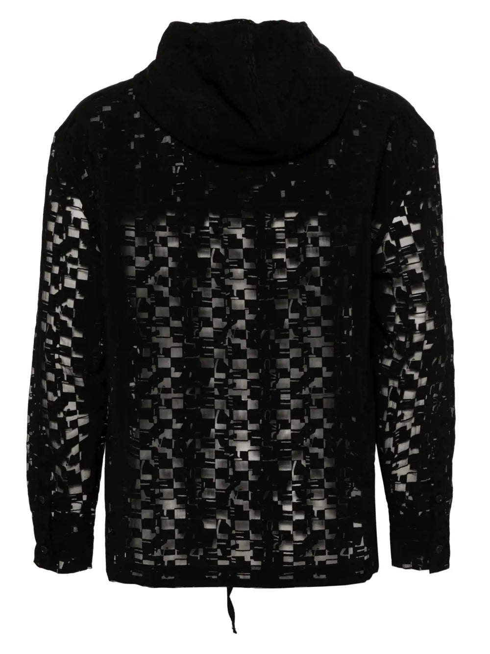 Booking Jacquard Drawstring Hoodie