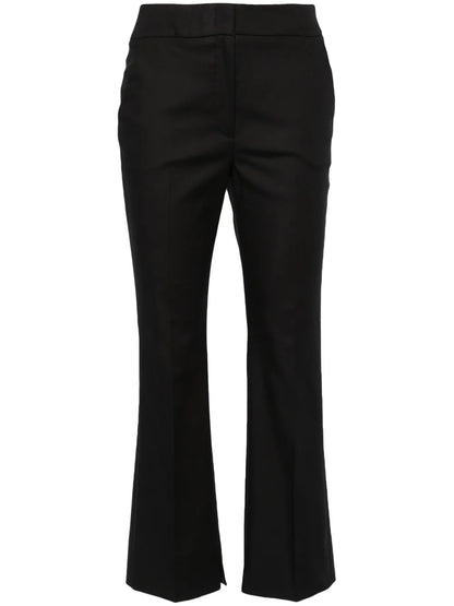Mid-Rise Tailored Trousers