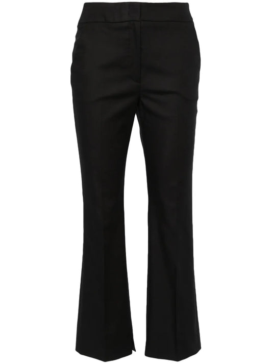 Mid-Rise Tailored Trousers
