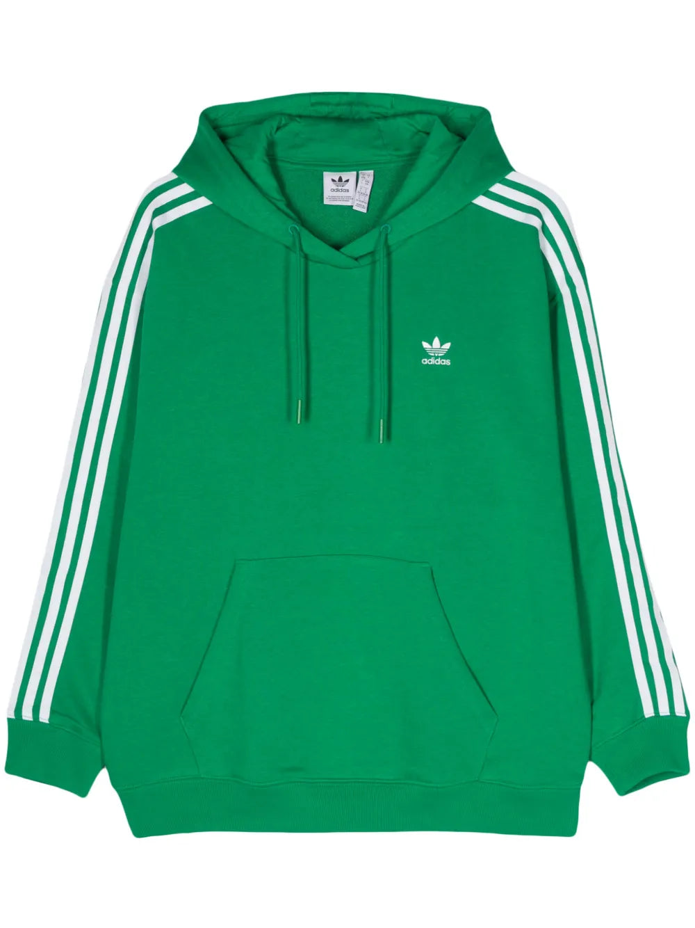 Logo-Embroidered Drop Shoulder Hoodie