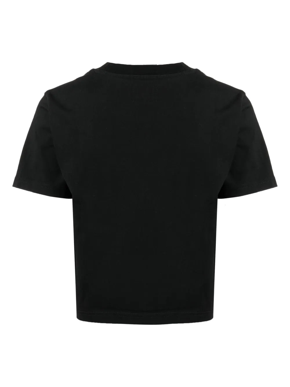 Slogan-Embroidered Cotton T-Shirt