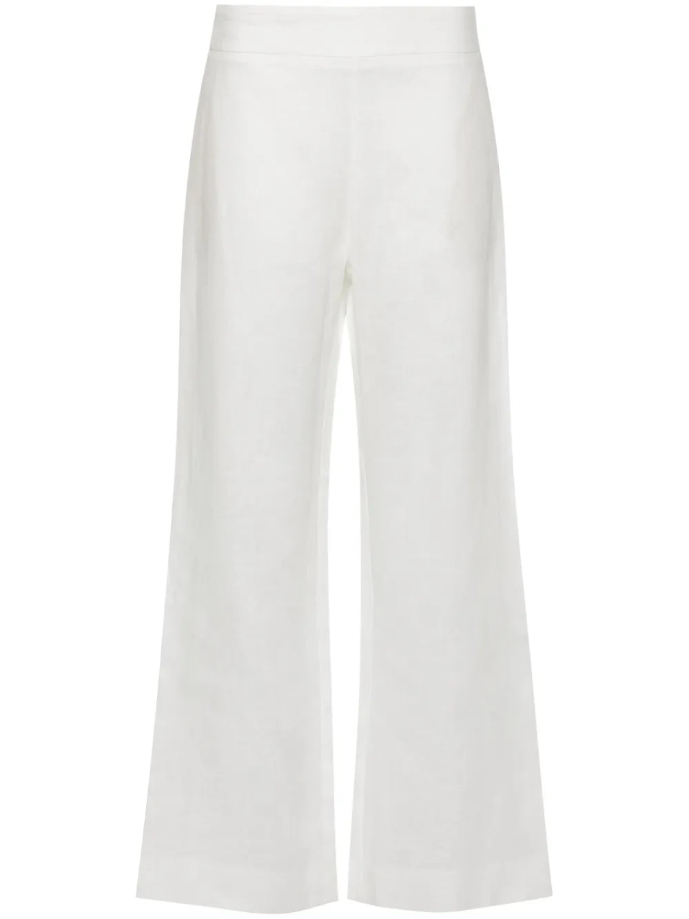 Straight-Leg Linen Trousers