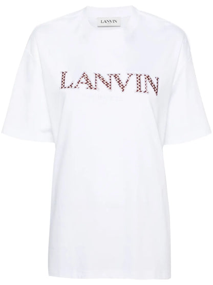 Logo-Patches Cotton T-Shirt