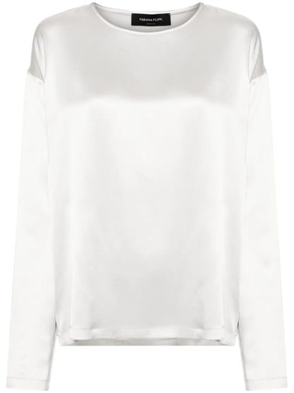 Silk Satin Blouse