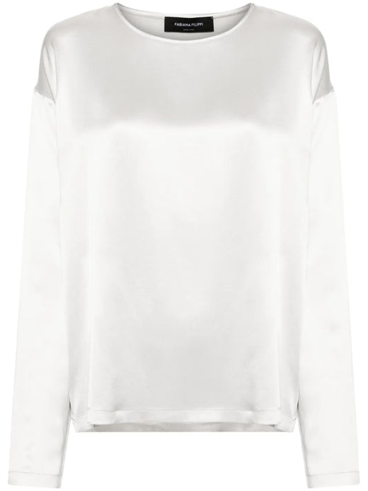 Silk Satin Blouse