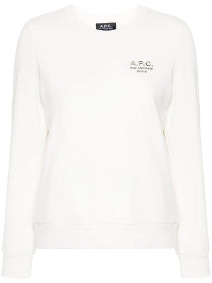 Craie Embroidered-Logo Sweatshirt