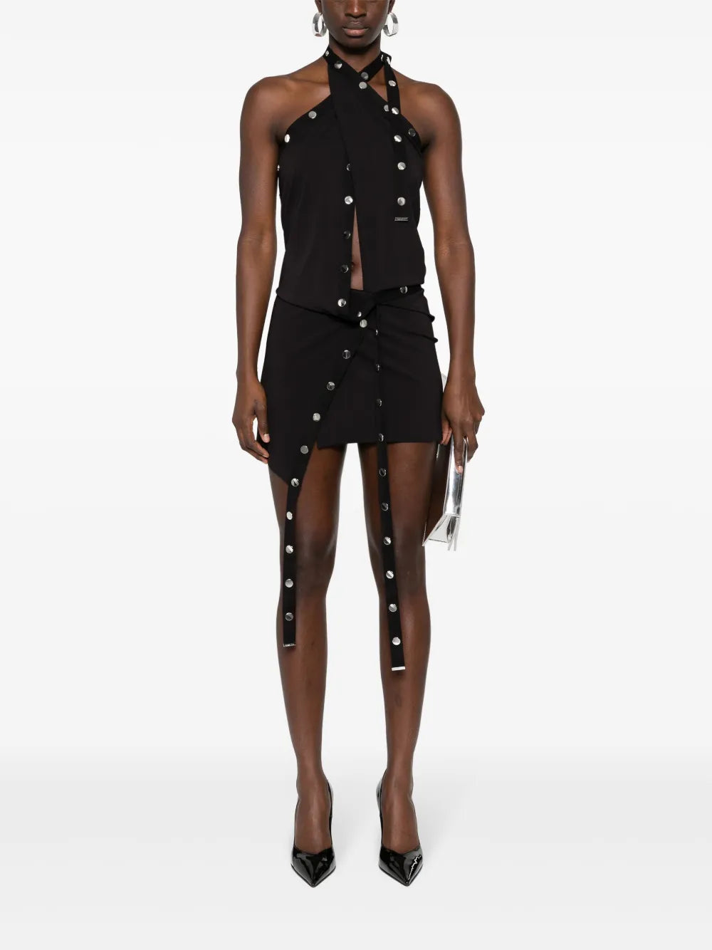 Studded Mini Dress