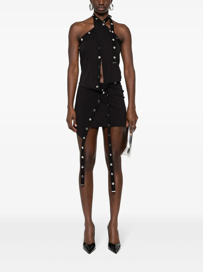 Studded Mini Dress