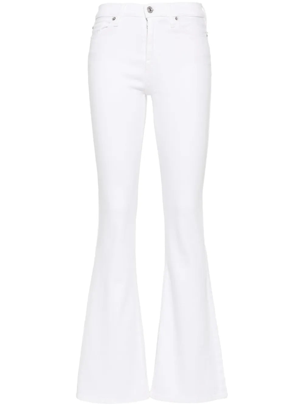 Mid-Rise Flared Jeans