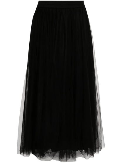 Tulle Midi Skirt