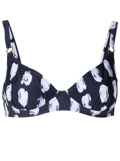 Attract-Print Bikini Top