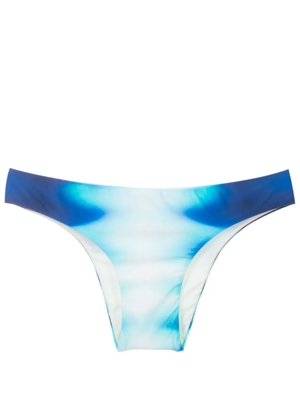 Abstract-Print Bikini Briefs