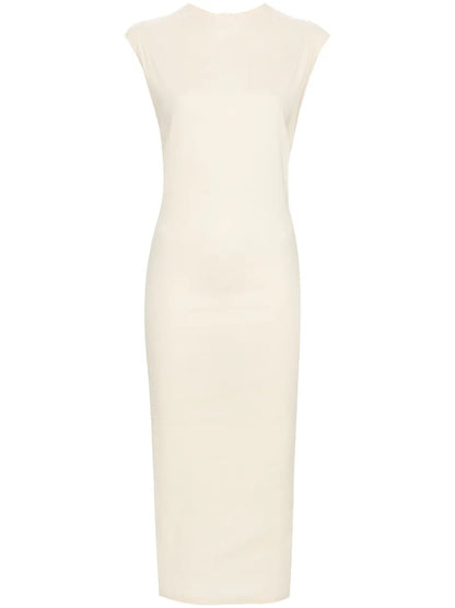 Membrane Textured Midi Dress