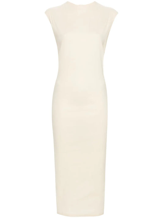 Membrane Textured Midi Dress