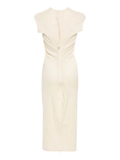Membrane Textured Midi Dress