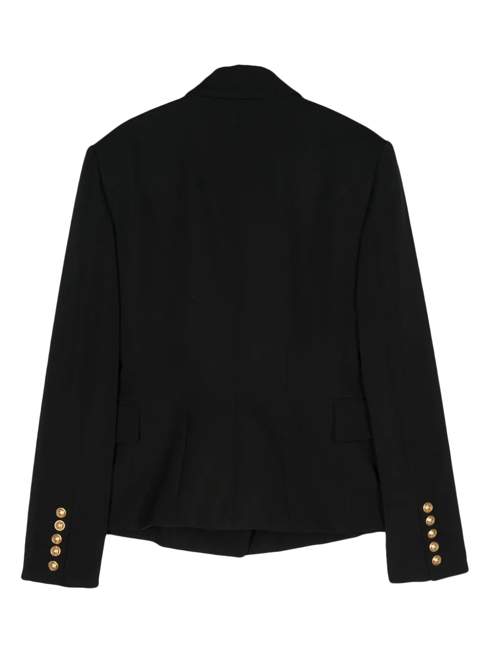 6-Button Double-Breasted Wool Blazer