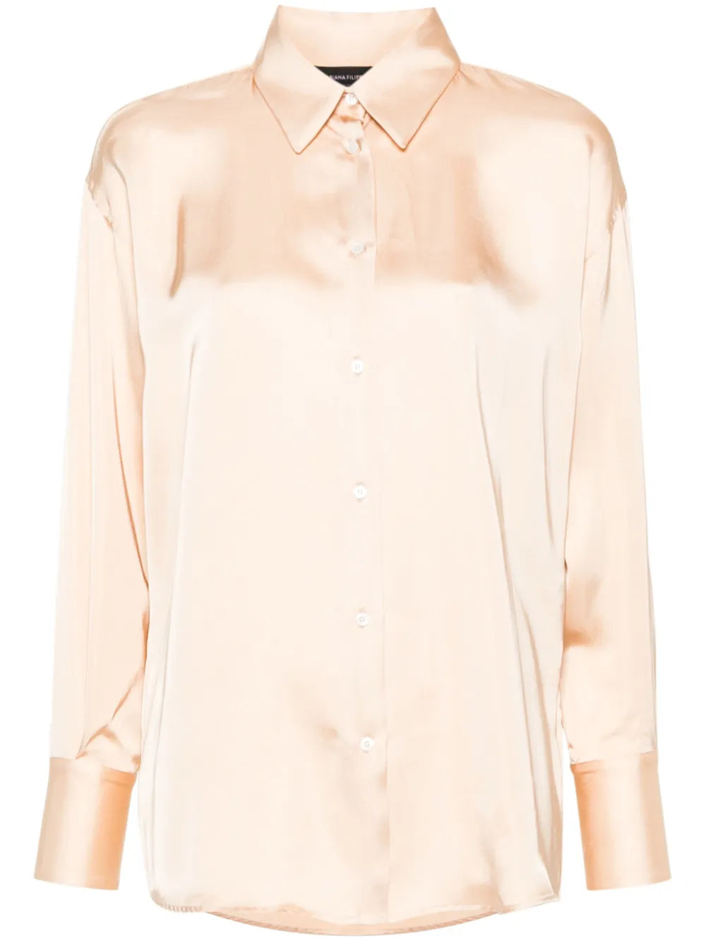 Satin Elongated Shirt