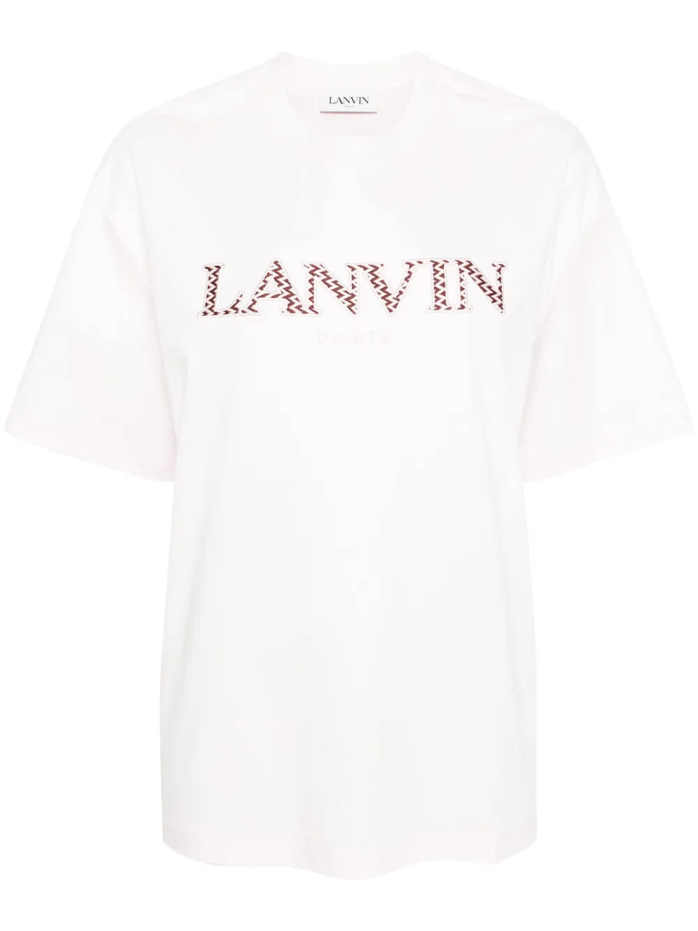 Logo-Patches Cotton T-Shirt