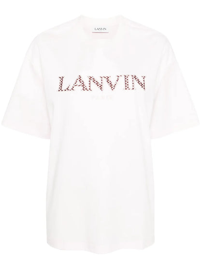 Logo-Patches Cotton T-Shirt