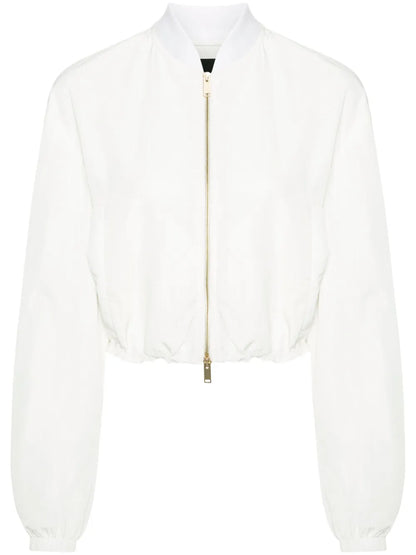 Cropped Bomber Jacket
