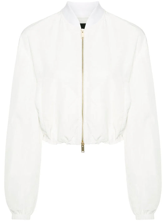 Cropped Bomber Jacket
