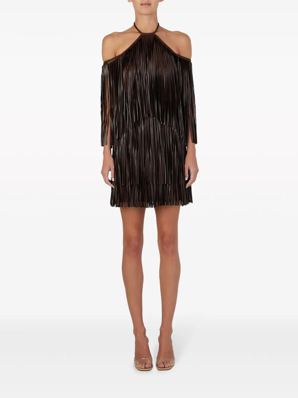 Vercelli Fringed Minidress