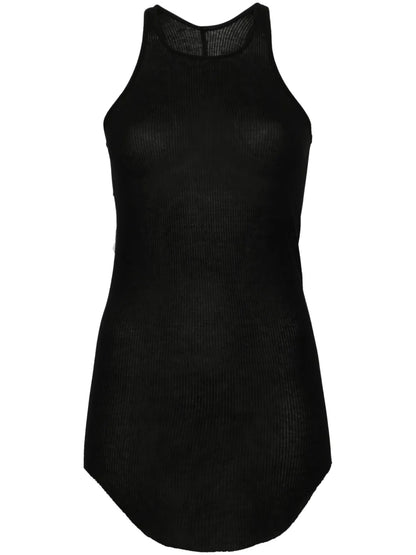 Scoop-Neck Fine-Ribbed Tank Top