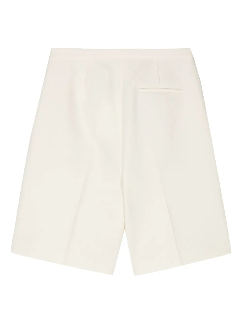 Interlocking-Twill Tailored Shorts