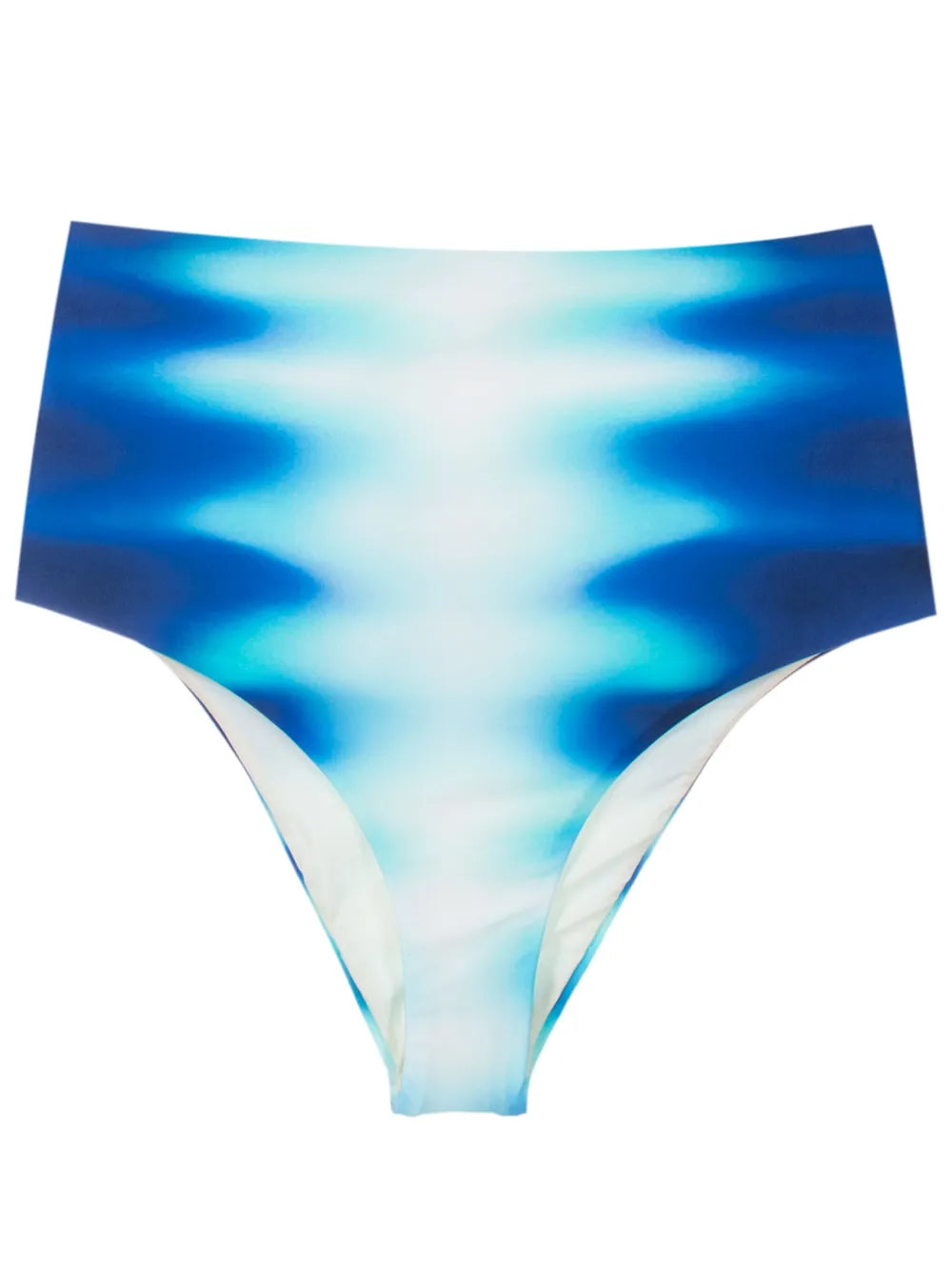 Abstract-Print Bikini Bottoms