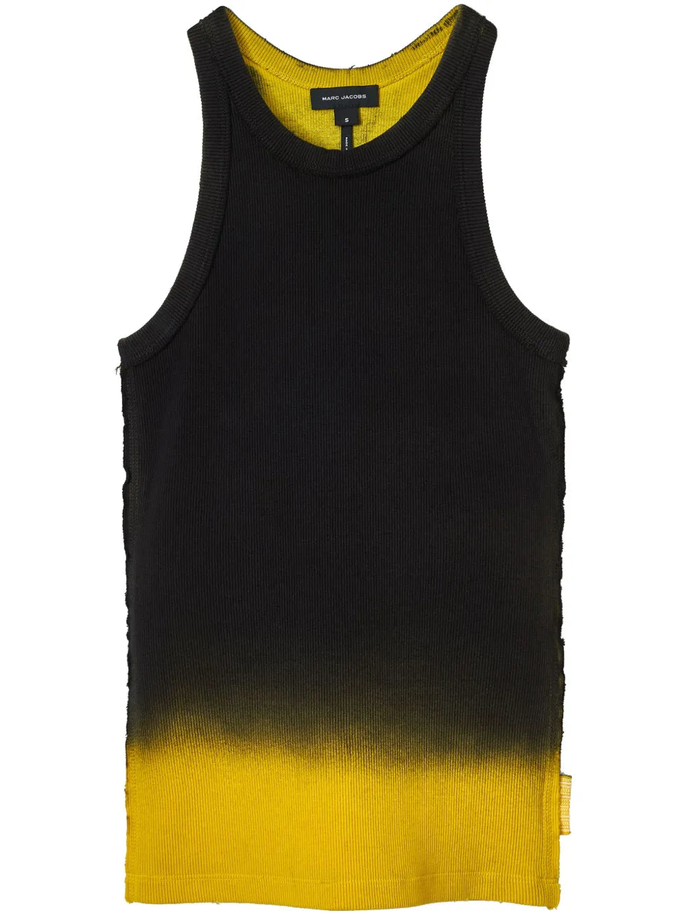 Grunge Spray-Effect Tank Top