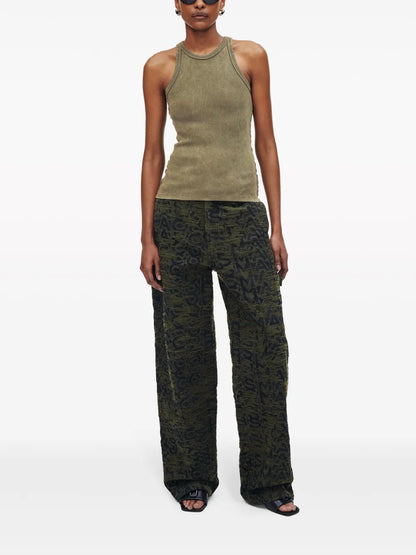 Grunge Ribbed Tank Top