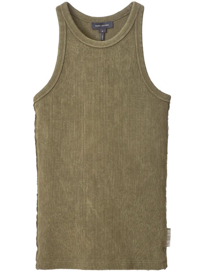 Grunge Ribbed Tank Top