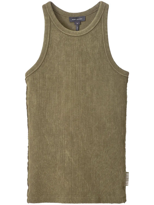 Grunge Ribbed Tank Top