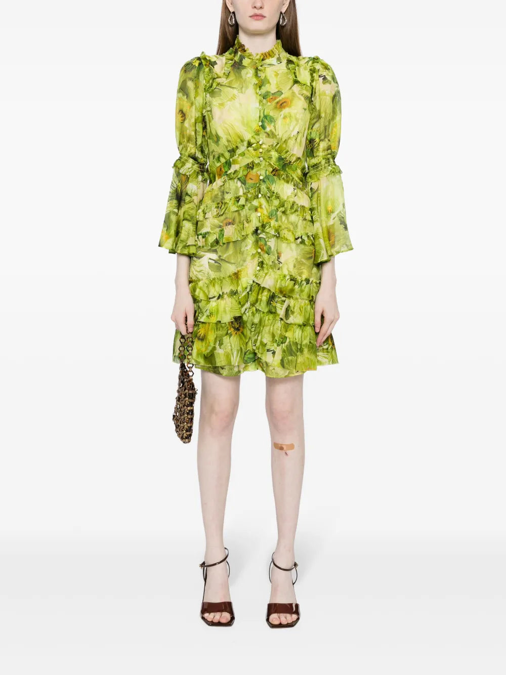 Mali Floral-Print Minidress